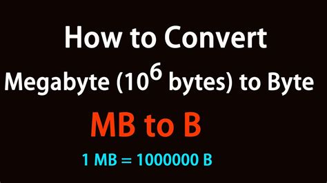 7000 Bytes to MB (Convert 7000 Bytes to Megabytes).